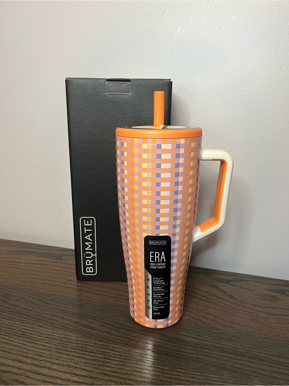 NEW! Brumate 40oz Vibe Check Era Tumbler